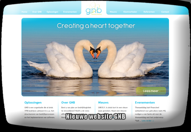 Nieuwe website GNB